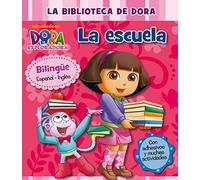 Mi Primera Biblioteca. La Escuela: (edición bilingüe español-inglés) (con adhesivos y muchas actividades) (Nickelodeon)