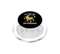 Mi Primera celebración de Eid Eid Mubarak Funny Eid Al-Fitr PopSockets PopGrip para MagSafe