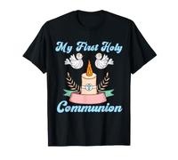 Mi Primera Comunión Cristianos Niños Eucaristía Católica Camiseta