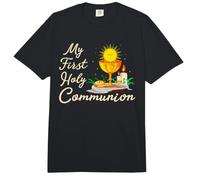 Mi Primera Comunión Cristianos Niños Eucaristía Católica Comfort Colors Adult Heavyweight T-Shirt