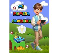 Mi Primera Comunión niño Videojuegos, Baloncesto, Cómic .. Comunión Libro de Firmas, Fotos, Árbol de Huellas y Anécdotas