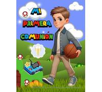 Mi Primera Comunión niños Baloncesto, Videojuegos, Cómic .. Comunión Libro de Firmas, Árbol de Huellas, Anécdotas y Fotos