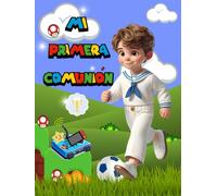 Mi Primera Comunión niños Fútbol Videojuegos Baloncesto. Comunión Libro de Firmas y Fotos