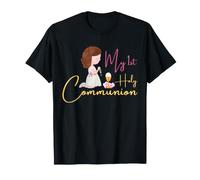 Mi Primera comunión para la Eucaristía Católica Niña Camiseta