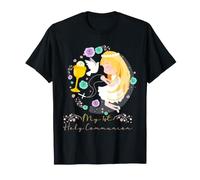 Mi Primera comunión para la Eucaristía Católica Niña Camiseta