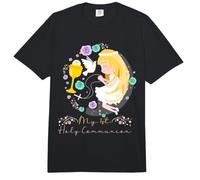 Mi Primera comunión para la Eucaristía Católica Niña Comfort Colors Adult Heavyweight T-Shirt