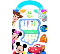 Mi primera librería. Disney Baby: 12 Libros de Cartón (M1L)