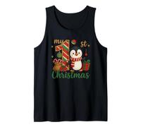 Mi Primera Navidad Camiseta Bebé 2025 Diseño Navideño Camiseta sin Mangas