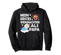 Mi Primera Navidad como Papá Bebé Navidad Sudadera con Capucha