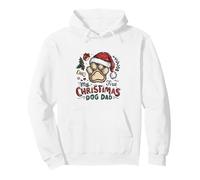 Mi Primera Navidad como Perro papá 2025 Dueño de Mascota Divertido Sudadera con Capucha