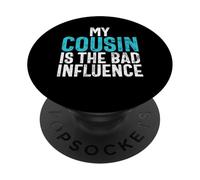 Mi primo es el primo de mala influencia PopSockets PopGrip Adhesivo