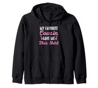 Mi Primo Favorito me DIO Esta Linda tripulación de primos para Ella Sudadera con Capucha