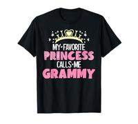 Mi princesa favorita me llama Grammy divertida linda abuela Camiseta