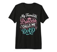 Mi Princesa Favorita me Llama papá Hija Día del Padre Camiseta Premium