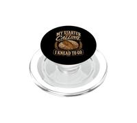 Mi Principiante está Llamando I Knead To Go Sourdough Pan Baker PopSockets PopGrip para MagSafe