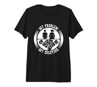 Mi Problema Mi Pictograma mamá ama Casino Poker Dice Player Camiseta Premium