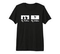 Mi Problema Mi Pictograma Mamá Artista Marcial Muay Thai Fighter Camiseta Premium