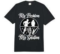 Mi Problema Mi Pictograma Mamá Jazz Y Blues Jazz Music Lover Comfort Colors Adult Heavyweight T-Shirt