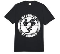 Mi Problema Mi Pictograma Mamá Le Encanta Esquiar Esquiador De Fondo Comfort Colors Adult Heavyweight T-Shirt