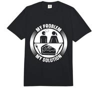 Mi Problema Mi Pictograma Mamá Papá ama Pastel Cheesecake Lover Comfort Colors Adult Heavyweight T-Shirt