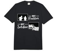Mi Problema Mi Pictograma Mamá Papá Escuela Biblioteca Bibliotecaria Comfort Colors Adult Heavyweight T-Shirt