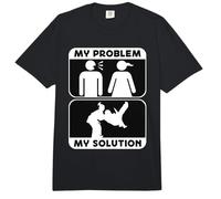 Mi Problema Mi Pictograma Mamá Papá Judo Martial Judo Fighter Comfort Colors Adult Heavyweight T-Shirt