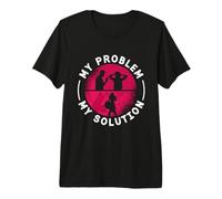 Mi Problema Mi Pictograma Mamá Valquiria Diosa Mitología nórdica Camiseta Premium
