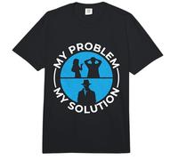 Mi Problema Mi Pictograma Papá Investigador Secretivo Detective Comfort Colors Adult Heavyweight T-Shirt