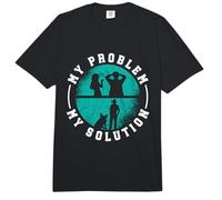 Mi Problema, mi Pictograma, papá, mamá, ama a los Animales de Granja, Cerdos, Granjero Comfort Colors Adult Heavyweight T-Shirt