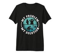 Mi Problema Mi Pictograma Papá Mamá Data Scientist Data Miner Camiseta Premium