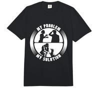 Mi Problema Mi Pictograma Papá Mamá Derechos de los Animales Animal Rescatador Comfort Colors Adult Heavyweight T-Shirt