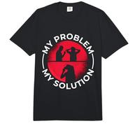 Mi Problema Mi solución Pictograma Mamá Investigador Detective Comfort Colors Adult Heavyweight T-Shirt