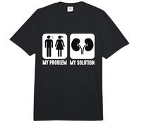Mi Problema Mi solución Pictograma Papá Mamá Técnico de diálisis Comfort Colors Adult Heavyweight T-Shirt