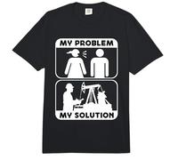 Mi Problema Mi solución Pictograma Papá Trabajador de la Plataforma petrolífera Comfort Colors Adult Heavyweight T-Shirt