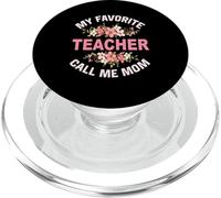 Mi Profesor Favorito Llámame mamá Maestra Profesión Enseñanza PopSockets PopGrip para MagSafe