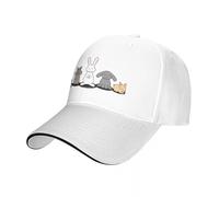 Mi Raza Favorita es rescatada - conejitos Gorra de béisbol Bolsa de Playa Gorra de Hombre Sombreros de Playa para Hombre Mujer
