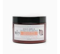 Mi Rebotica - Mascarilla Capilar Nutritiva Cabellos Normales o Grasos con Extracto de Cebolla Olor a Cereza, Manteca de Karité y Pantenol, Fortalece y Estimula el Crecimiento Capilar (300 ml)