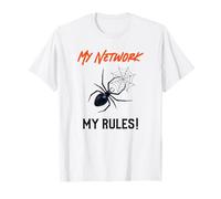 Mi Red, mis Reglas Funny IT Network Architect Camiseta