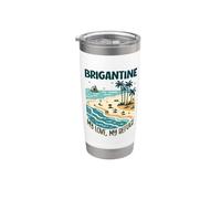 Mi refugio Brigantine Vaso térmico de acero inoxidable de doble pared
