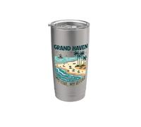 Mi refugio Grand Haven Vaso térmico de acero inoxidable de doble pared