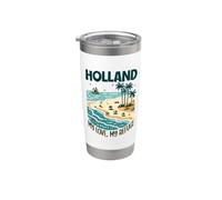 Mi refugio Holanda Vaso térmico de acero inoxidable de doble pared