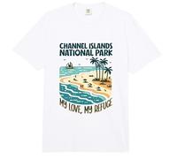 Mi Refugio Parque Nacional de Las Islas del Canal Comfort Colors Adult Heavyweight T-Shirt