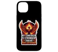 Mi regreso es más fuerte que mi ruptura Phoenix Bird Fire Carcasa para iPhone 14 Plus