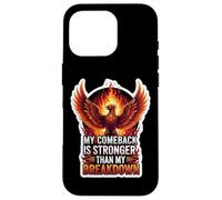 Mi regreso es más fuerte que mi ruptura Phoenix Bird Fire Carcasa para iPhone 16 Pro