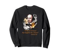 MI Reino para UN Caballo Shakespeare Cita Sudadera