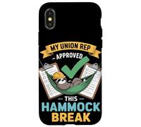 Mi representante sindical aprobó este Día del Trabajo de la Hamaca Carcasa para iPhone X/XS