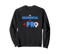 Mi Residencia es Puerto Rico | Gráfico Orgullo Boricua Sudadera