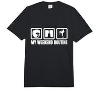 Mi Rutina de Fin de Semana Kickboxing Entusiasta Muay Thai Comfort Colors Adult Heavyweight T-Shirt