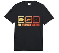 Mi Rutina de Fin de Semana Rock Artist Drum Set Comfort Colors Adult Heavyweight T-Shirt