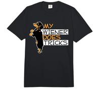 Mi Salchicha Hace Trucos Weiner Dog Pun Graphic Comfort Colors Adult Heavyweight T-Shirt